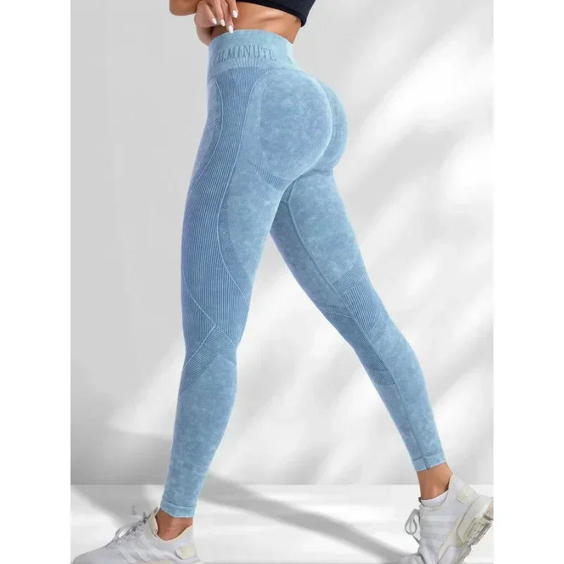Legging yoga taille haute sans couture push-up LUXEPULSE - photo 4