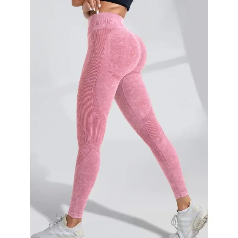 Legging yoga taille haute sans couture push-up LUXEPULSE - photo 6
