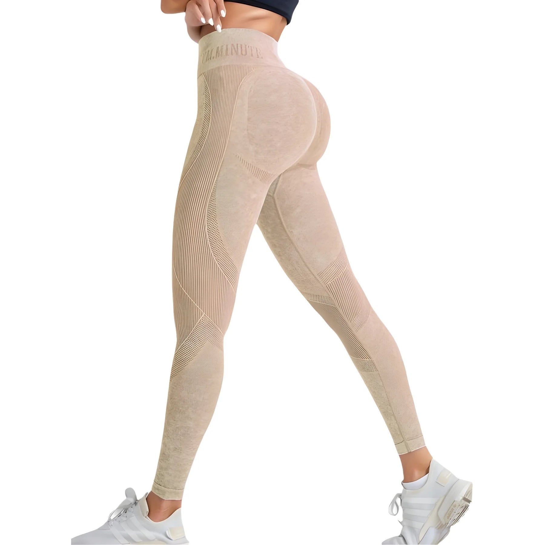Legging yoga taille haute sans couture push-up LUXEPULSE - photo 8