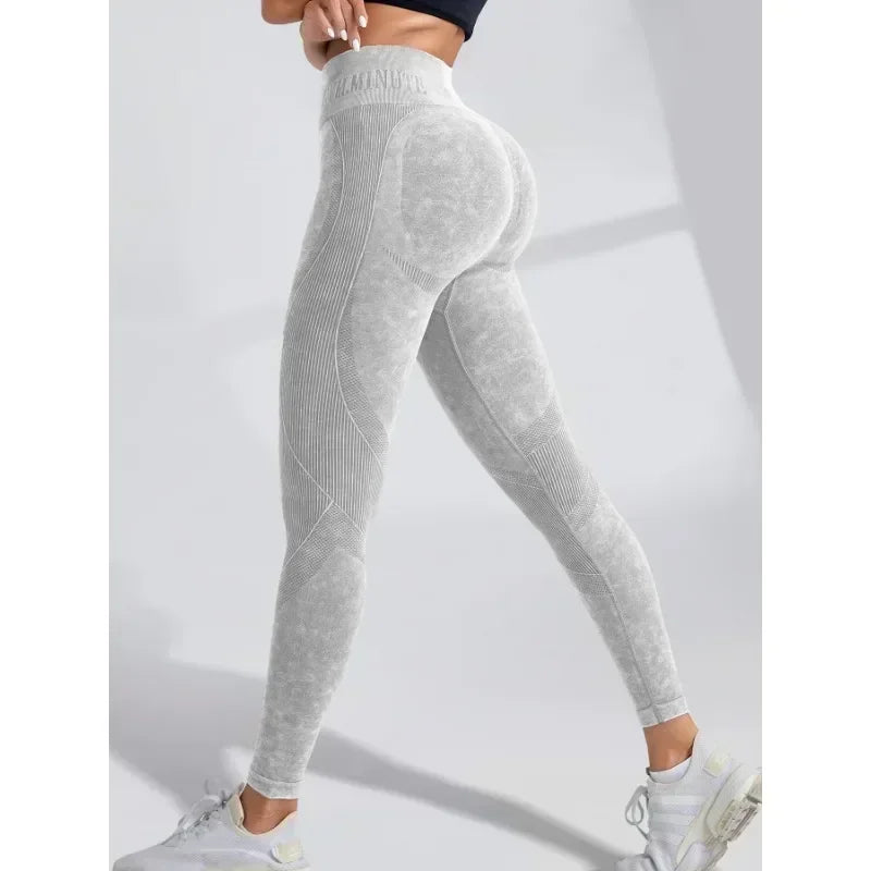 Legging yoga taille haute sans couture push-up LUXEPULSE - photo 5