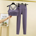 Ensemble yoga 2 pieces brassiere et legging taille haute LUXEPULSE - photo 19
